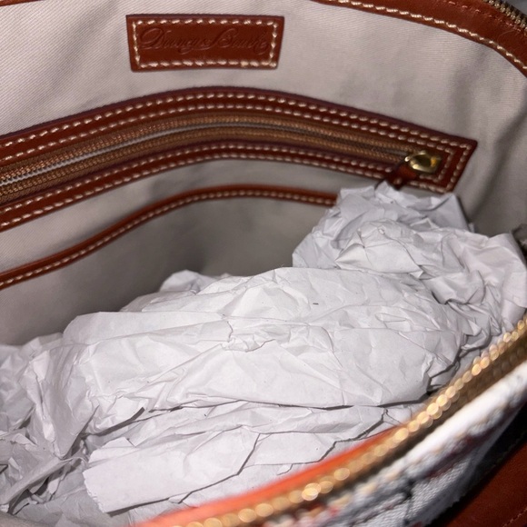 Dooney and Bourke Baltimore Orioles Zip Zip Domed Satchel Rtl $348 - Picture 11 of 12